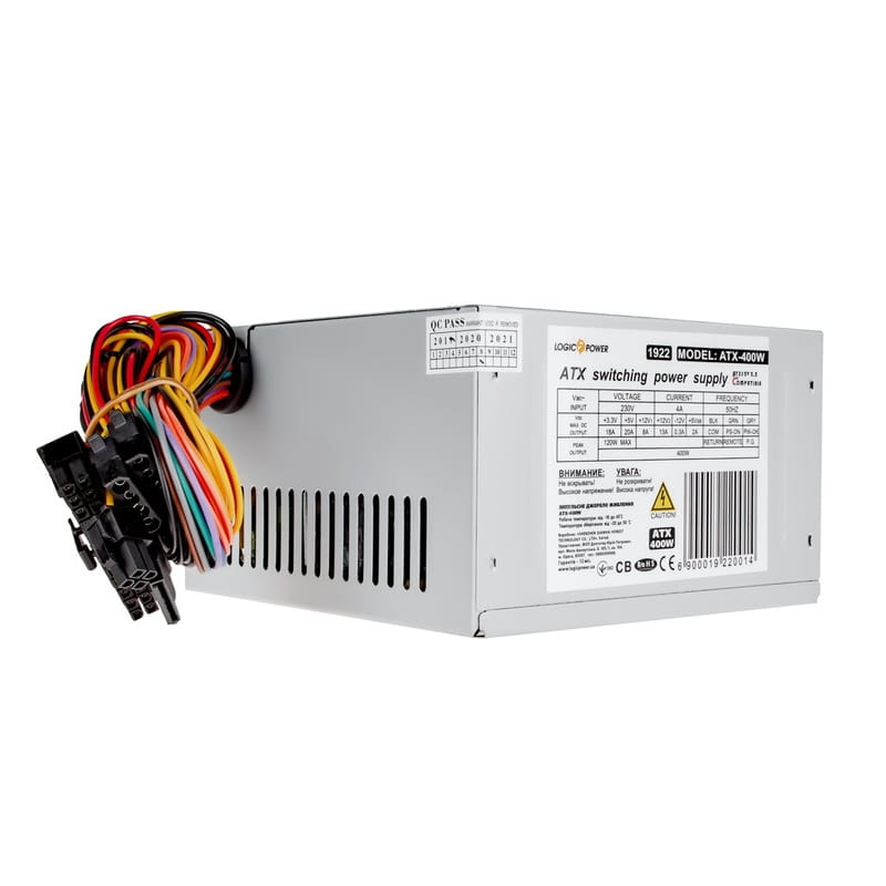 Блок питания Logicpower ATX-400W (LP1922) 400W купить в Харькове, Киеве ...