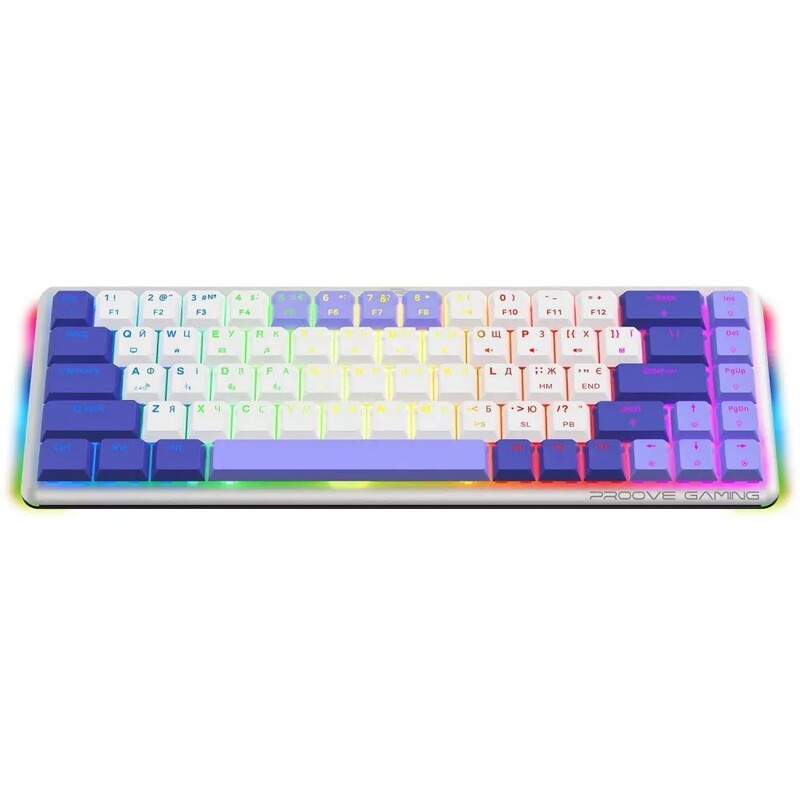 Клавіатура Proove Gaming AFK UA White