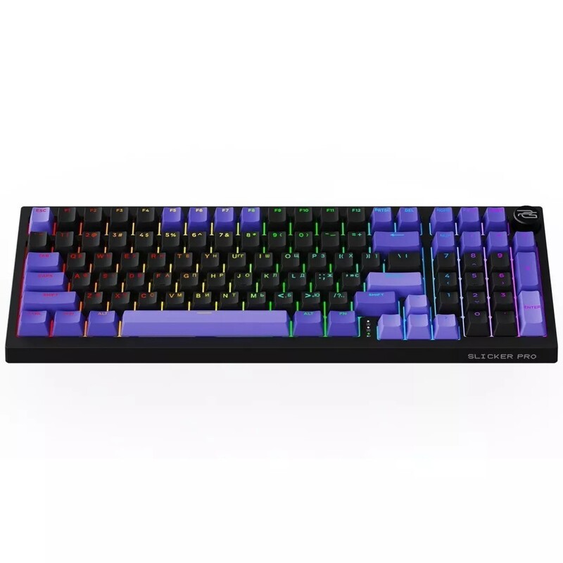 Клавіатура Proove Gaming Slicker Pro UA Black/Purple