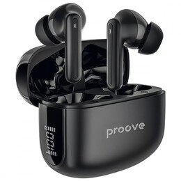 Bluetooth-гарнітура Proove Tempo TWS with ANC (APP) Black (TWTM0001AP01)