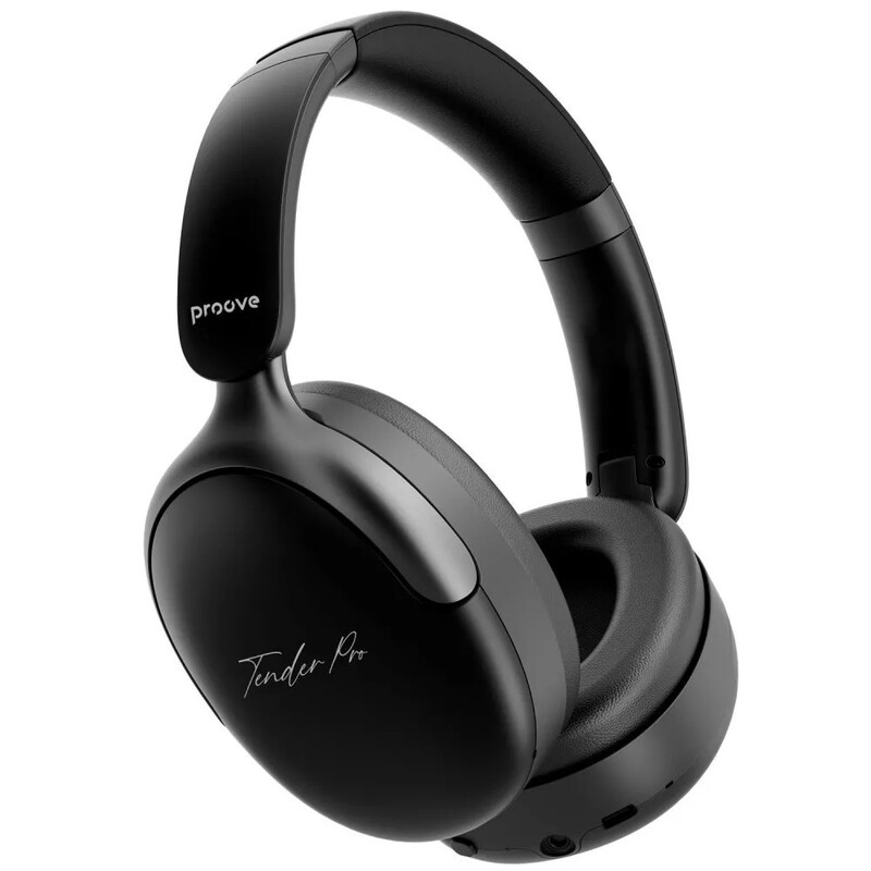 Bluetooth-гарнитура Proove Tender Pro with ANC (APP) Black (HPTP0001AP01)