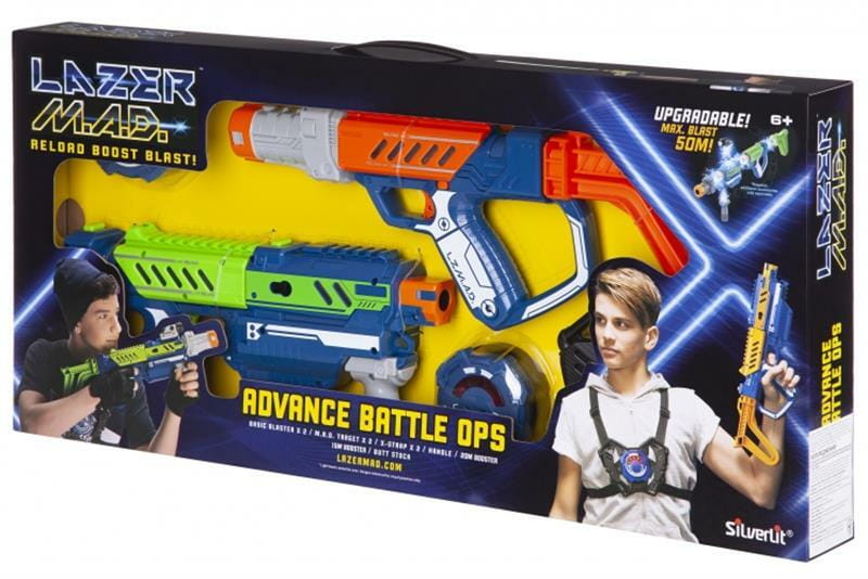 Игрушечное оружие Silverlit Lazer M.A.D. Делюкс набор 2шт (LM-86848)
