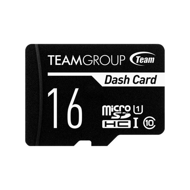 Карта памяти MicroSDHC  16GB UHS-I Class 10 Team Dash Card + SD-adapter (TDUSDH16GUHS03)