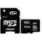 Фото - Карта памяти MicroSDHC  32GB UHS-I Class 10 Team Black + SD-adapter (TUSDH32GCL10U03) | click.ua