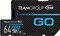 Фото - Карта пам`ятi MicroSDXC 64GB UHS-I/U3 Team Go R90/W45MB/s + SD-адаптер (TGUSDX64GU303) | click.ua