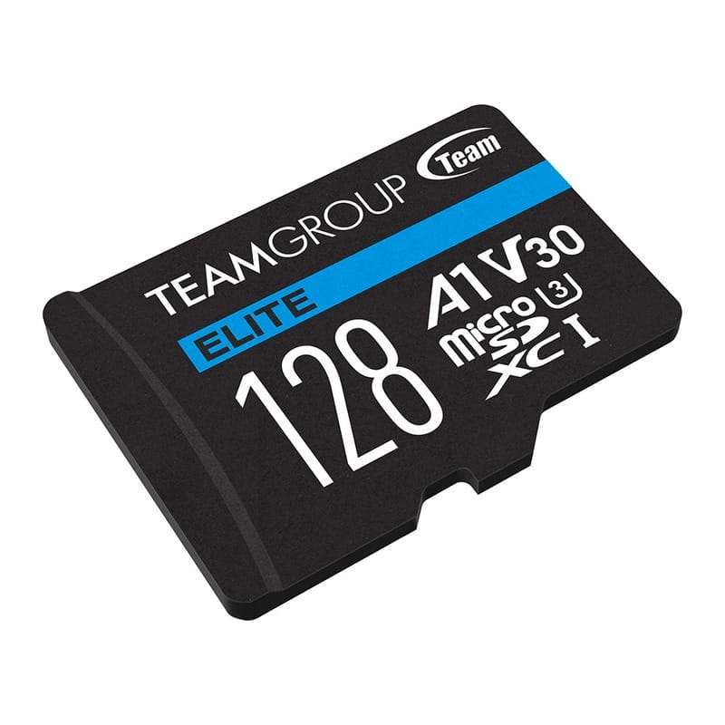 Карта памяти MicroSDXC 128GB UHS-I/U3 Class 10 Team Elite + SD-адаптер (TEAUSDX128GIV30A103)
