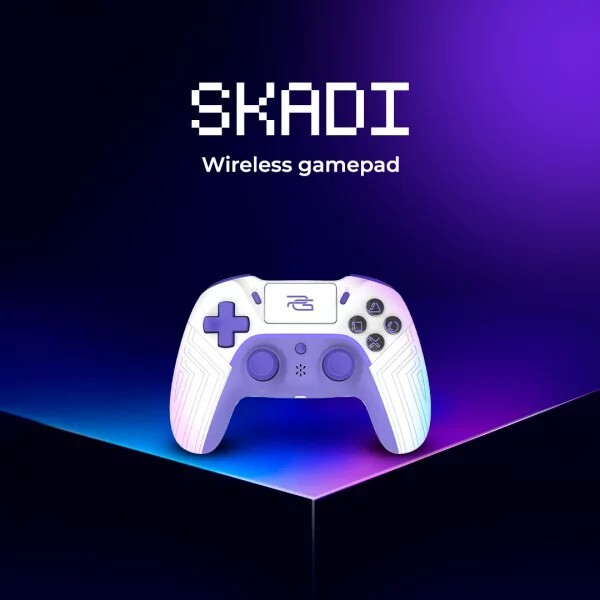 Геймпад беспроводной Proove Gaming Skadi White/Purple