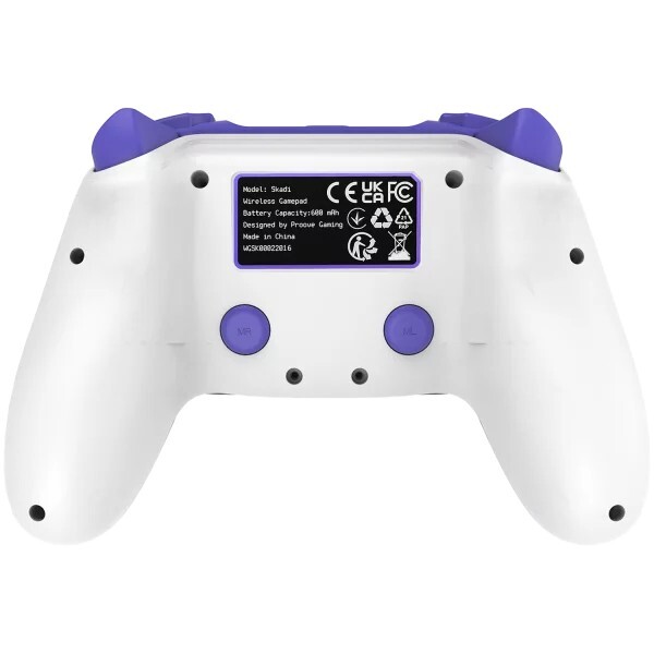 Геймпад беспроводной Proove Gaming Skadi White/Purple