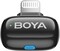 Фото - Микрофон BOYA mini 2-01 Type-C/Lightning Black | click.ua