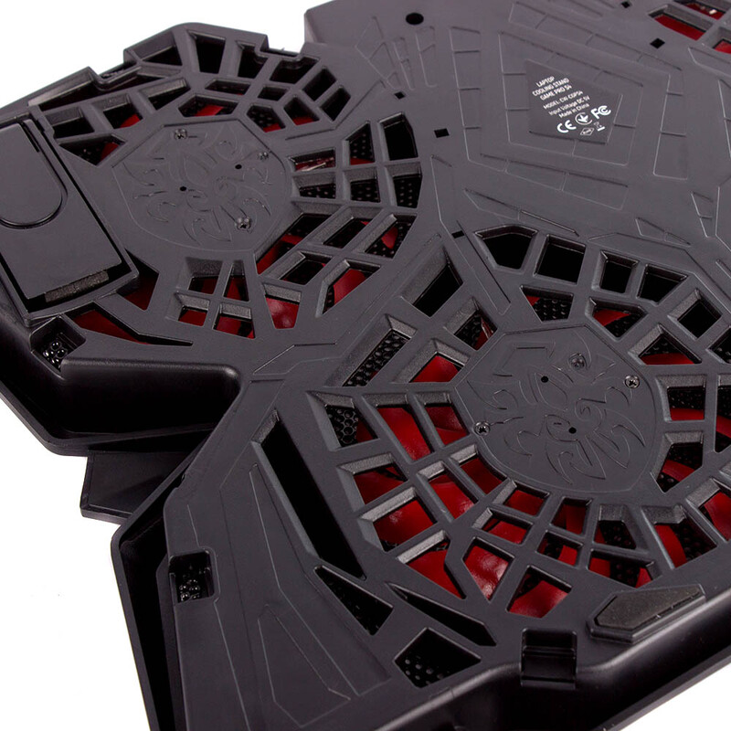 Охлаждающая подставка для ноутбука ColorWay Cooling Game Pro S4, 10-17” (CW-CGPS4)