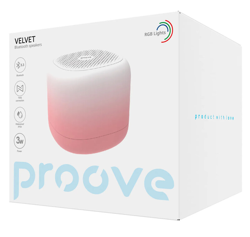 Акустична система Proove Velvet Pink (PDVE050010017)