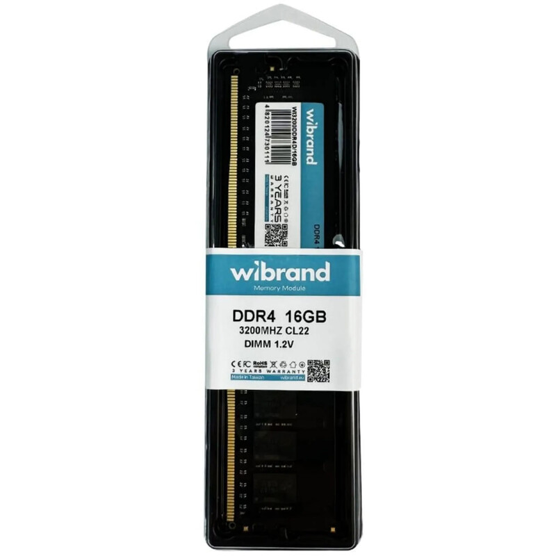 Модуль памяти DDR4 16GB/3200 Wibrand (WI3200DDR4D/16GB)