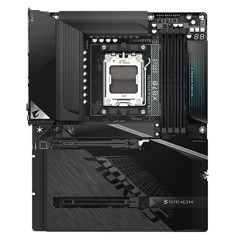 Материнская плата Gigabyte X870 Aorus Stealth Socket AM5