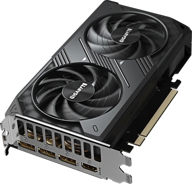 Відеокарта GF RTX 5060 8GB GDDR7 Windforce Max OC V2 Gigabyte (GV-N5060WF2MAX OCV2-8GD)