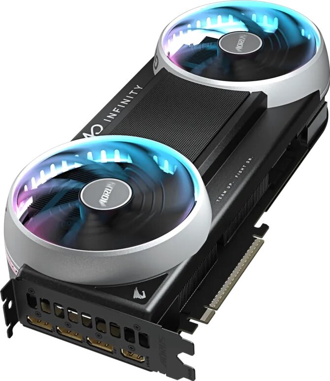 Відеокарта GF RTX 5080 16GB GDDR7 Aorus Infinity Gigabyte (GV-N5080AORUS IF-16GD)