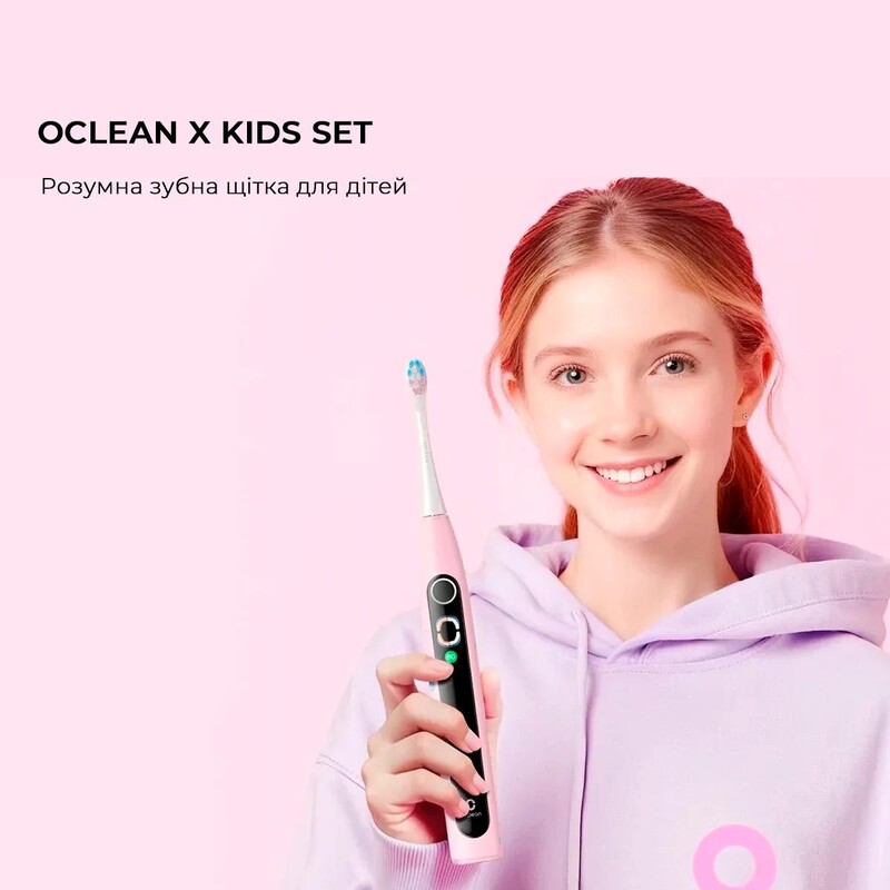 Умная зубная электрощетка Oclean X Kids Electric Toothbrush Black (6970810557206)