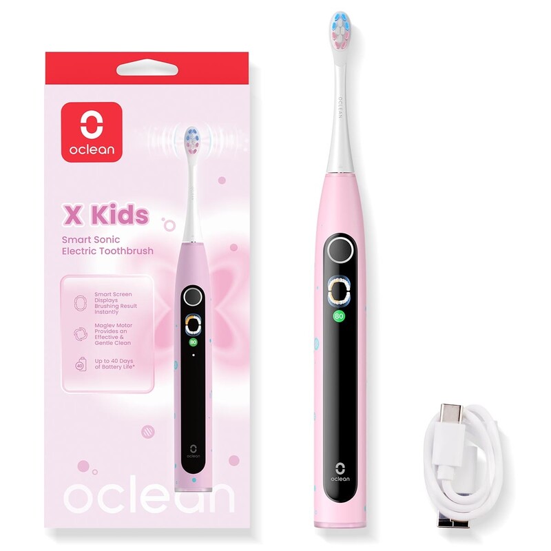 Умная зубная электрощетка Oclean X Kids Electric Toothbrush Pink (6970810557213)