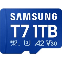 Карта пам`ятi MicroSDXC 1TB UHS-I/U3 A2 Class 10 Samsung T7 (MB-MB1T0T/WW)