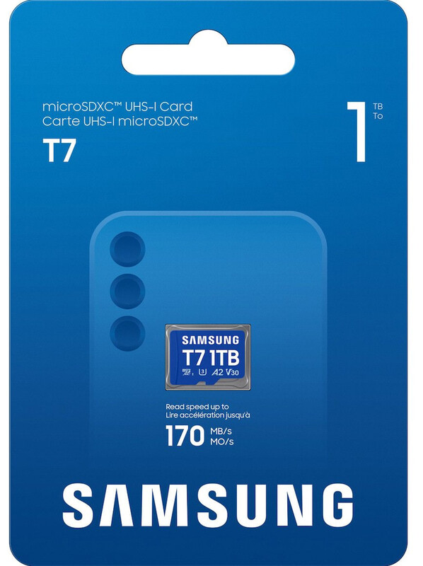 Карта пам`ятi MicroSDXC 1TB UHS-I/U3 A2 Class 10 Samsung T7 (MB-MB1T0T/WW)