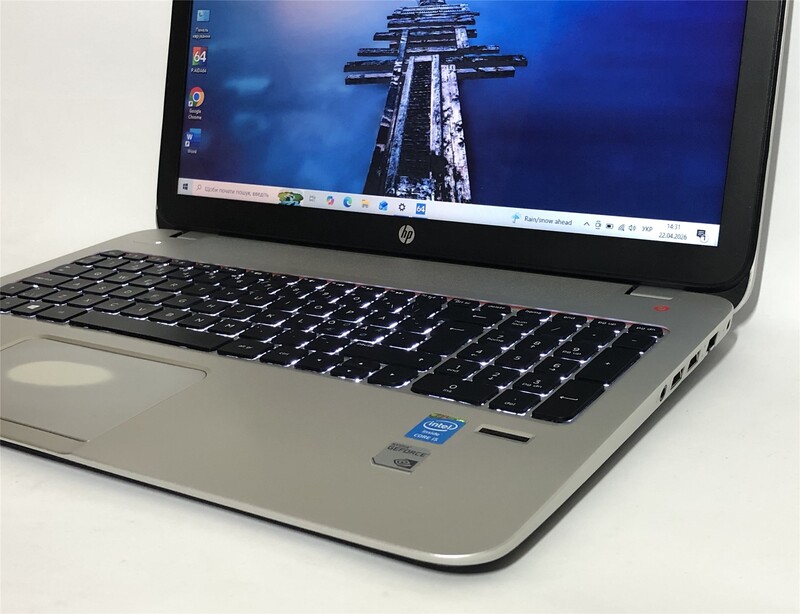 Ноутбук HP ENVY 15-j154eo / 15.6" (1366x768) / i5-4200M / 8GB / 500GB HDD / NVidia GeForce 740M, 2GB / Win10 / Backlight - Б/в