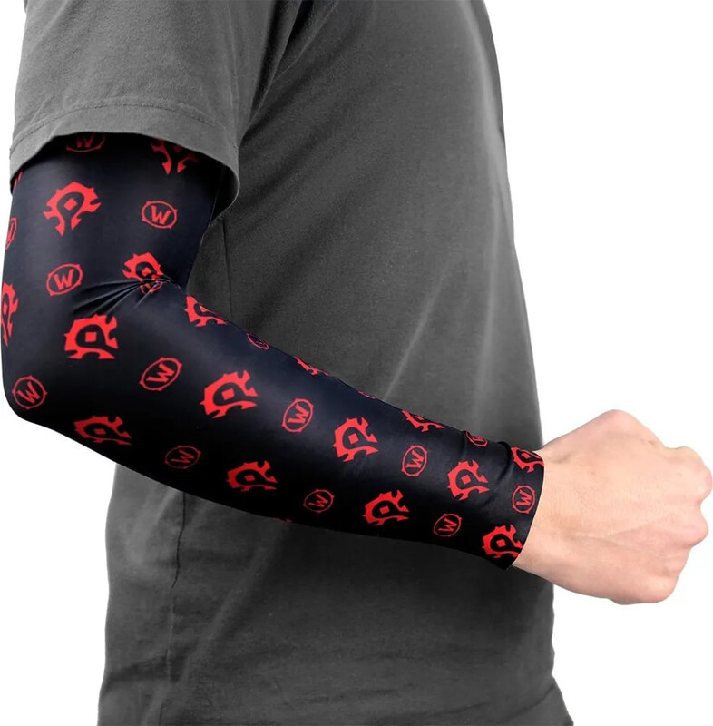 Геймерский рукав Blizzard Entertainment World of Warcraft IV Horde XL Black/Red (FWOWSLEEVHORDBRXL)