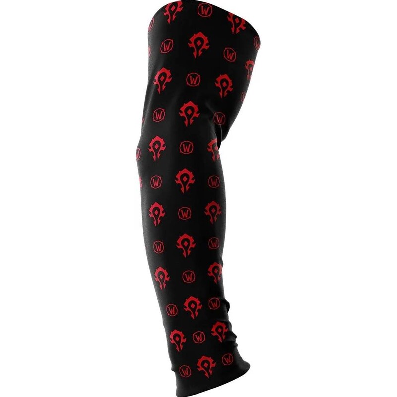 Геймерский рукав Blizzard Entertainment World of Warcraft IV Horde XL Black/Red (FWOWSLEEVHORDBRXL)