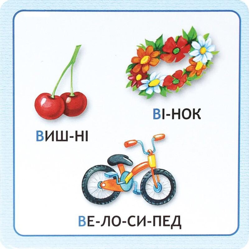 Читайка. Абетка в картках