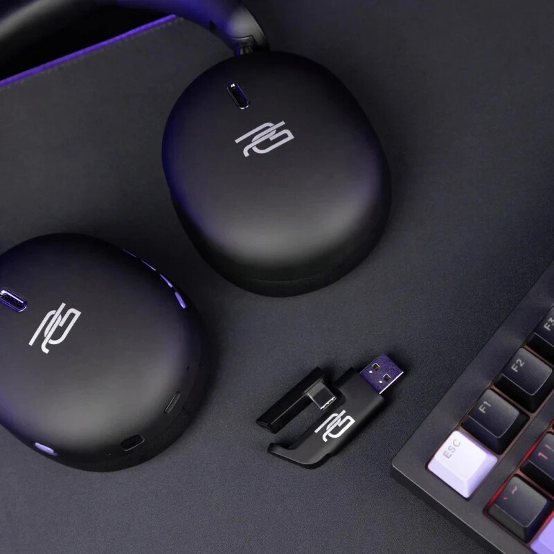 Bluetooth-гарнитура Proove Gaming Zephyr (APP) Black/Purple (WHZP00022001)