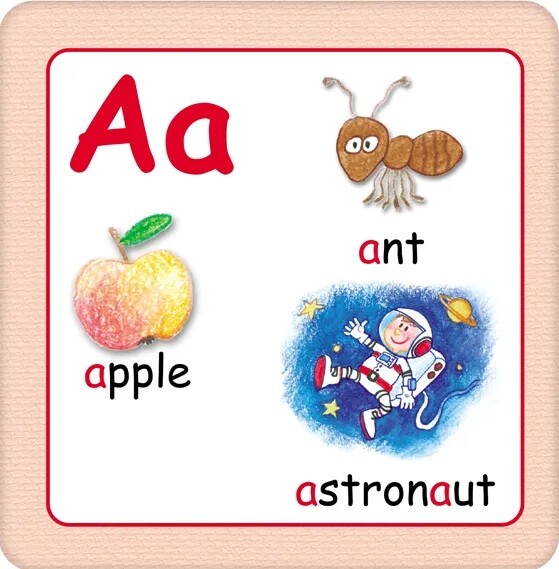 ABC. Англійська абетка в картках