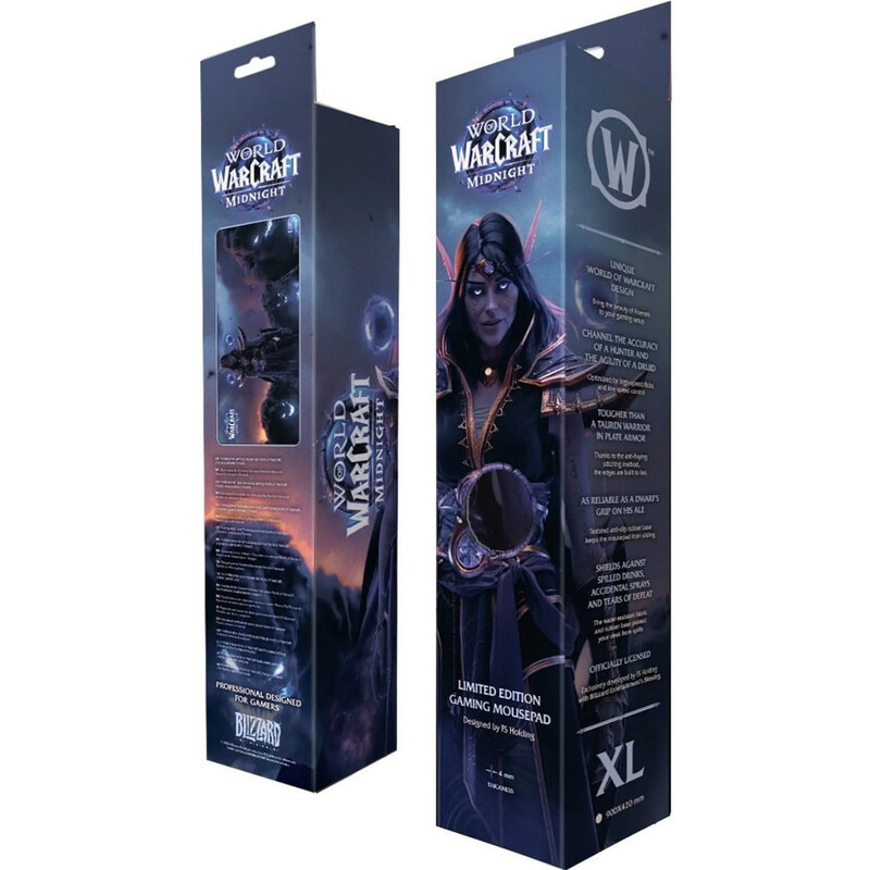 Игровая поверхность Blizzard World of WarCraft Midnight Xalatath XL (FBLMPWOWMNXTH25XL)