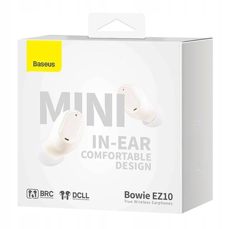 Bluetooth-гарнитура Baseus Bowie EZ10 TWS White (A00054300226-Z1)