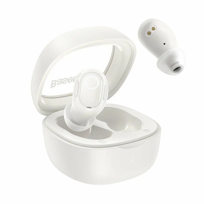 Bluetooth-гарнітура Baseus Bowie WM02 TWS White (NGTW180002)