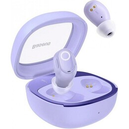 Bluetooth-гарнітура Baseus Bowie WM02+ TWS Purple (NGTW280105)