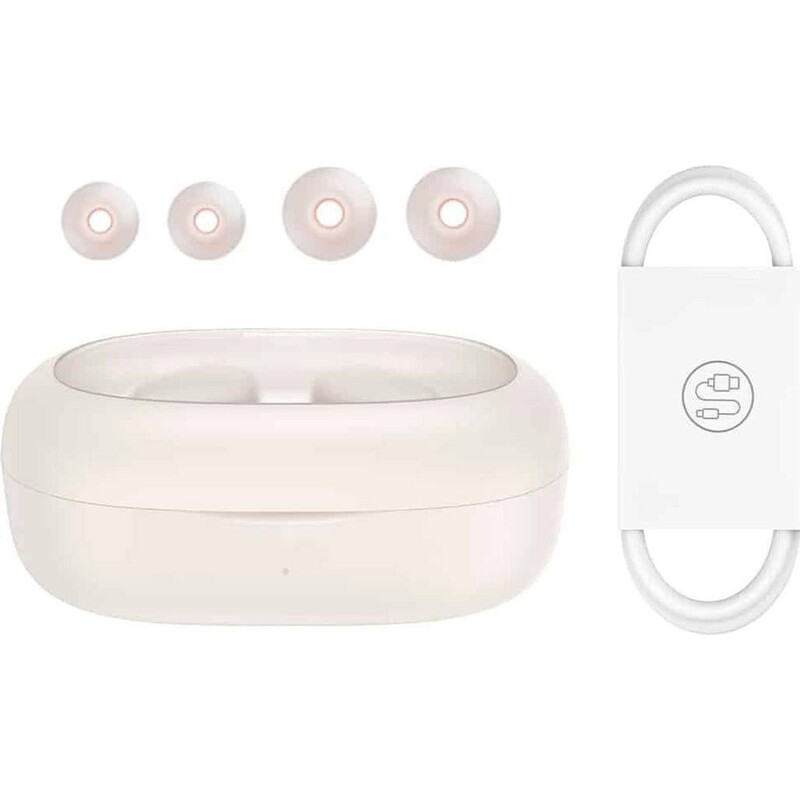 Bluetooth-гарнітура Baseus Bowie WM03 TWS Creamy White (NGTW330302)