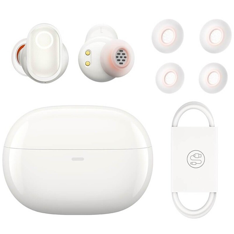 Bluetooth-гарнитура Baseus Bowie WM05 TWS White (NGTW200002)