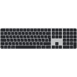Клавіатура бездротова Apple Magic Keyboard with Touch ID and Numeric Keypad for Mac with Apple silicon Ukrainian Black (MXK83UA/A)