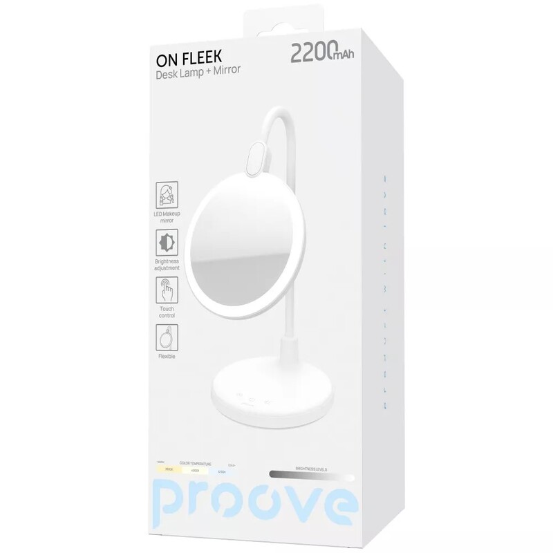 Настольная лампа LED Proove On Fleek 2200 mAh White (DLMM22000202)