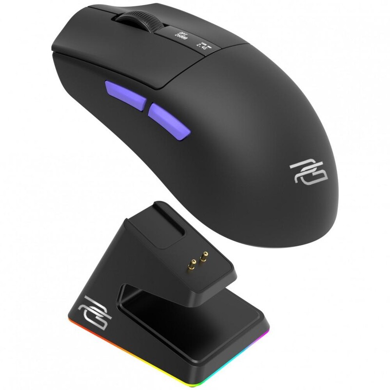 Мышь беспроводная Proove Gaming Jester 8K with Charging Dock Black/Purple (WMJSCD022016)