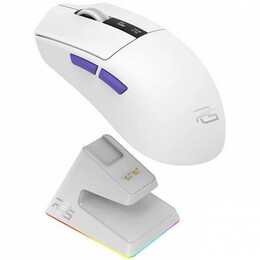 Мышь беспроводная Proove Gaming Jester 8K with Charging Dock White/Purple (WMJSCD022017)