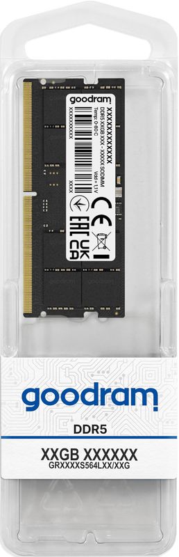 Модуль памяти SO-DIMM DDR5 16GB/4800 Goodram (GR4800S564L40S/16G)