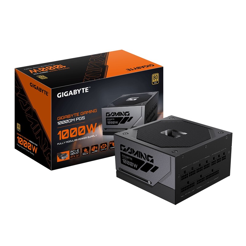 Блок живлення Gigabyte Gaming 1000GM PG5 1000W (GP-GME1000GM PG5)