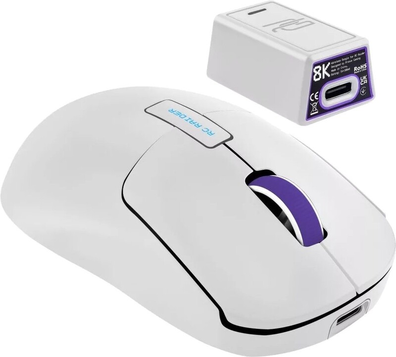 Мышь беспроводная Proove Gaming RC Raider 8K White/Purple (WMRR00122017)