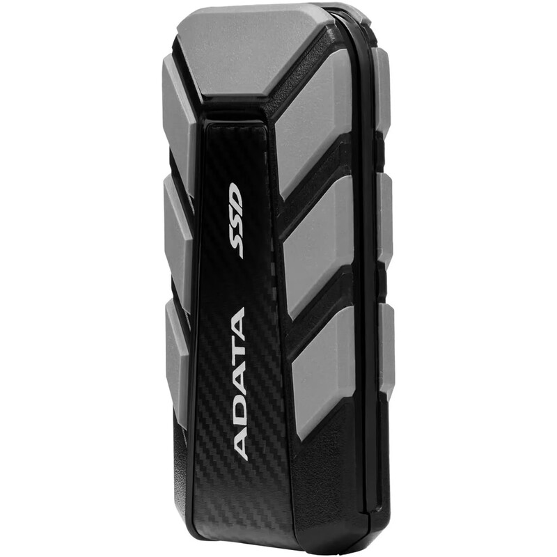 Накопичувач зовнішній SSD USB3.2 Type-C 2TB A-Data SD820 Grey (SD820-2000G-CGY)