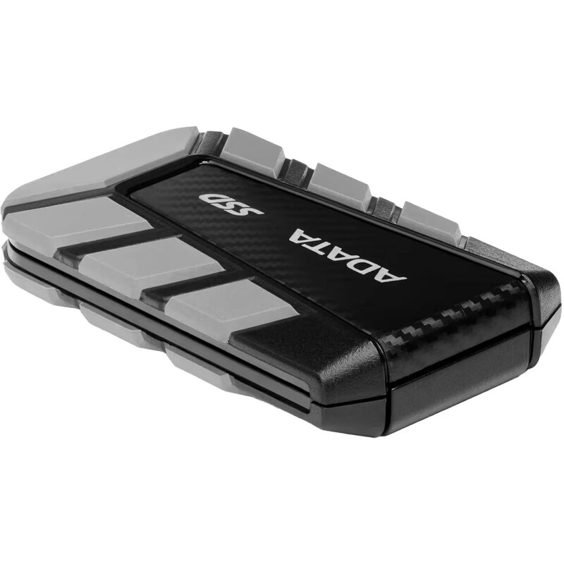 Накопичувач зовнішній SSD USB3.2 Type-C 2TB A-Data SD820 Grey (SD820-2000G-CGY)