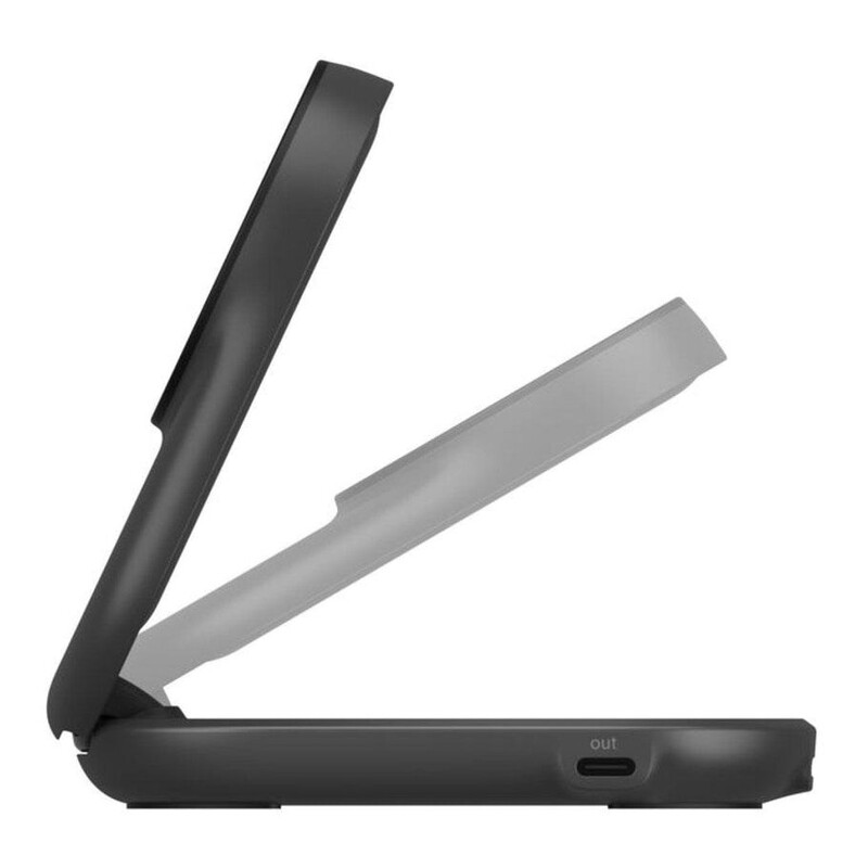 Бездротовий зарядний пристрій Belkin UltraCharge 2-in-1 Foldable Magnetic Charger with Qi2 25W Black (WIZ039KQBK)