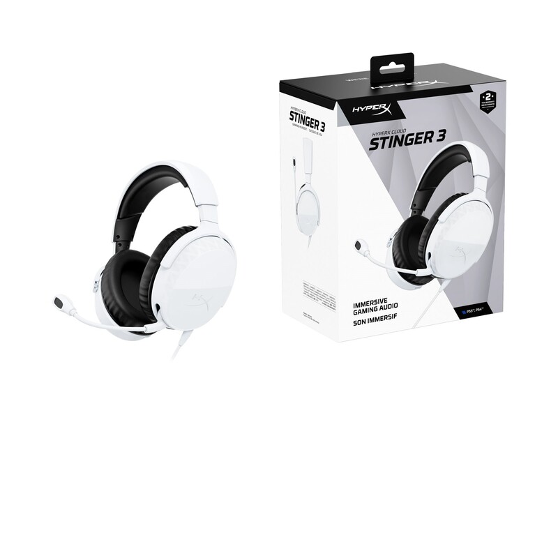 Гарнитура HyperX Cloud Stinger 3 Wired White (BS1T6AA)