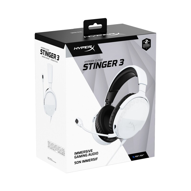 Гарнитура HyperX Cloud Stinger 3 Wired White (BS1T6AA)