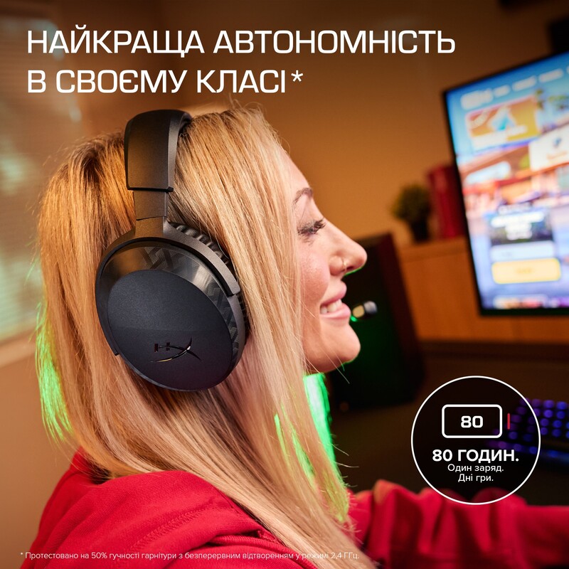 Гарнітура HyperX CloudX Stinger 3 Wireless Black for Xbox (BS1U0AA)