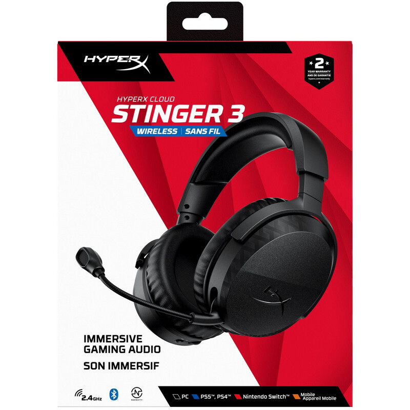 Гарнитура HyperX Cloud Stinger 3 Wireless Black (BS1T8AA)