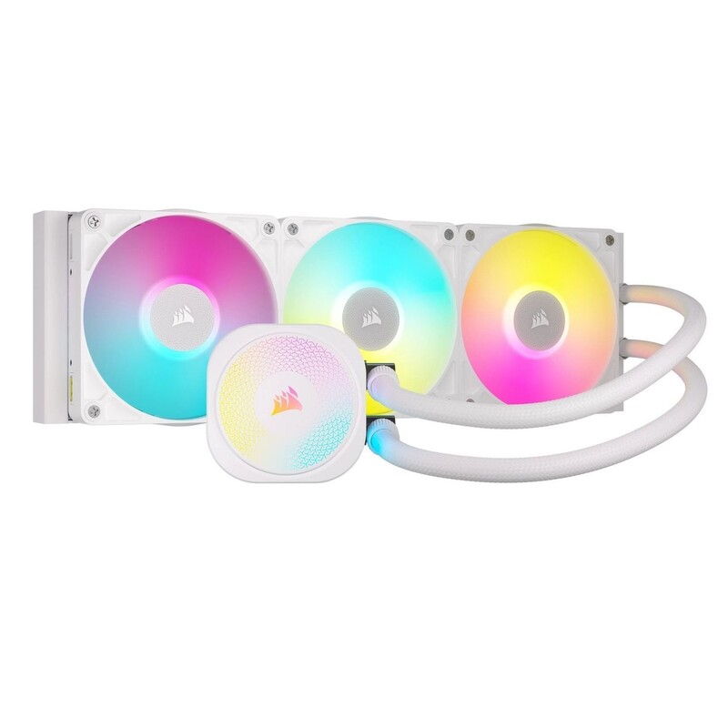 Система водяного охлаждения Corsair Icue Link Titan 360 White (CW-9061021-WW)
